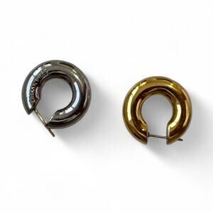 Emma pills hoop earrings